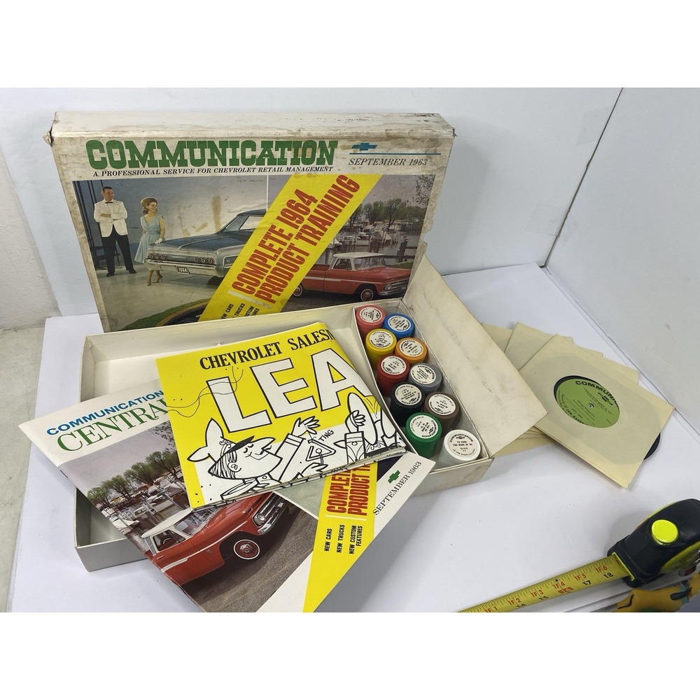 Chevrolet Dealer Communication Complete 1964 Product Training Multimedia